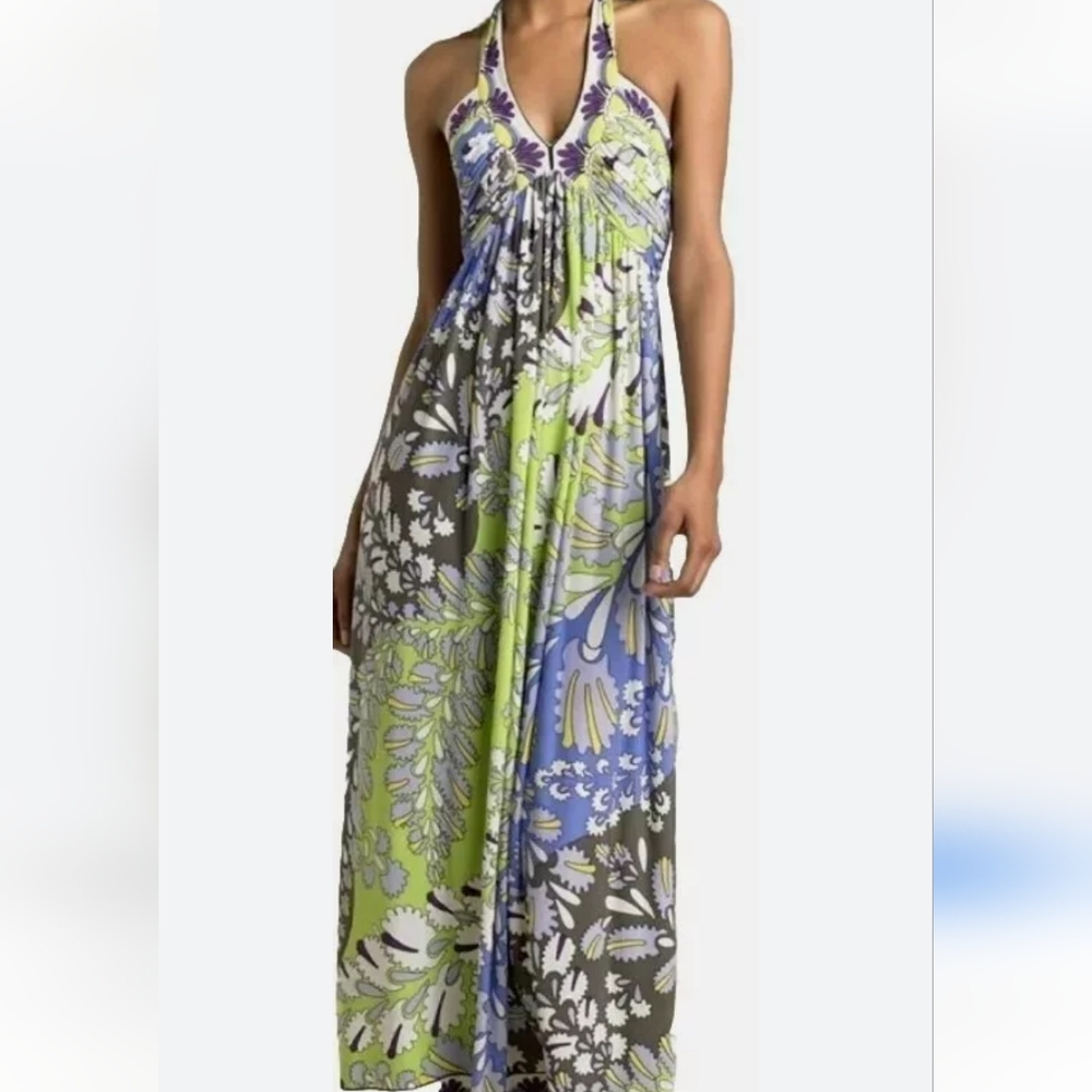 Donna Morgan Multicolor Floral Maxi Dress